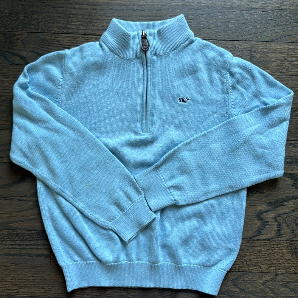 Vineyard Vines Boathouse Quarter Zip Sweater size 4T like new
